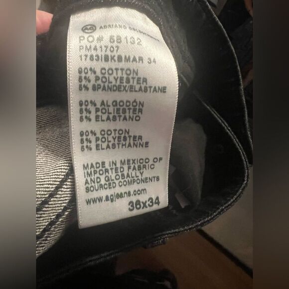 COPY - AG Tellis modern slim fit Men's Jeans size 36x34 - Picture 8 of 8